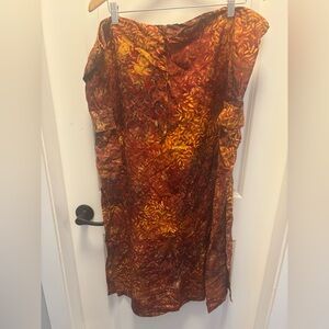 Samba 100% rayon cargo skirt - size L blazer